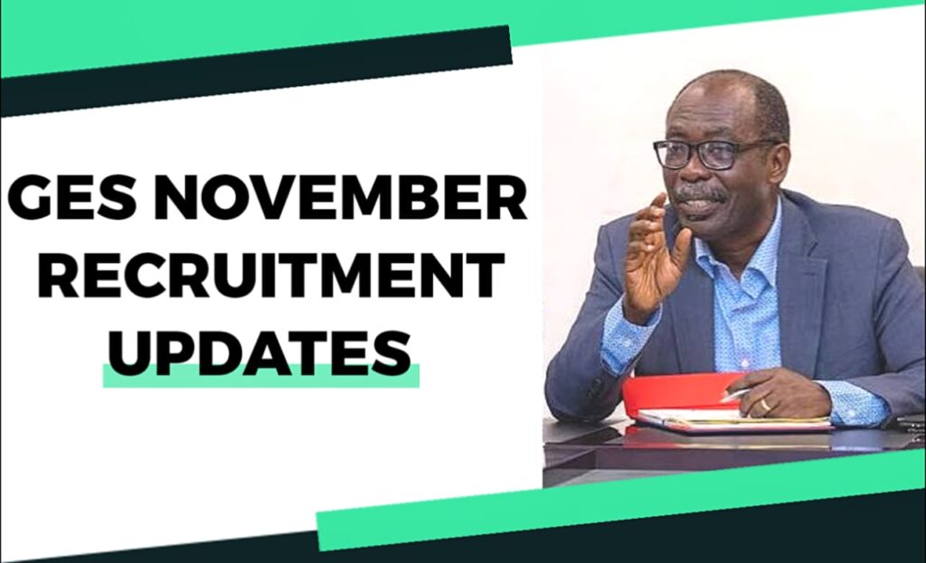 GES November 2026 Recruitment of Teachers