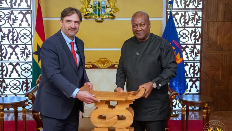 Ghana Bids Farewell to H.E. Daniel Krull, German Ambassador to Ghana