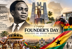 Ghana marks Founder’s Day on September 21 in remembrance of Osagyefo Dr Kwame Nkrumah.