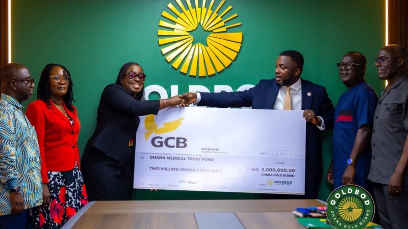Ghana Gold Board (GoldBod) Donates GH₵2 Million to MahamaCares