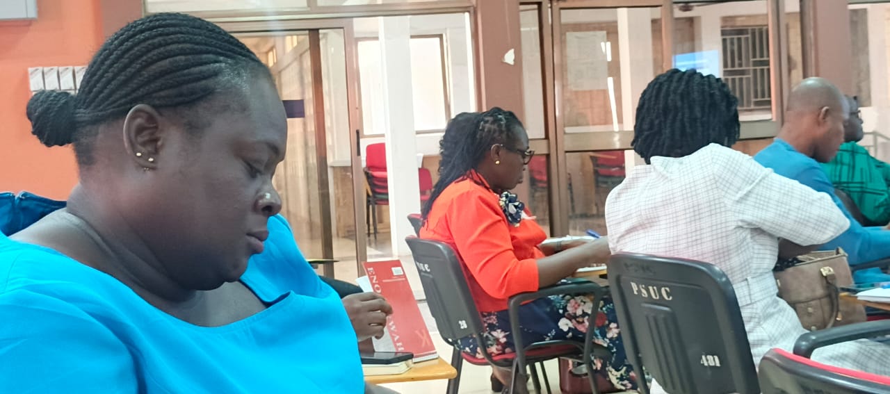 Ghana Police Service officers and UNICEF partners during a victim support training programme in Kumasi