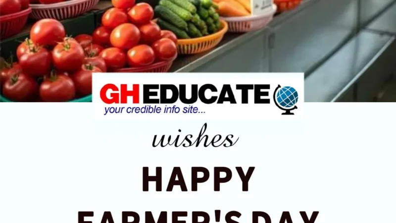 happy farmers day from gh educate