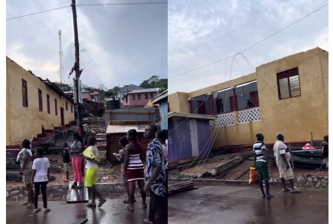 Heavy Rains Wreak Havoc in Kumawu, Leaving Homes Roofless