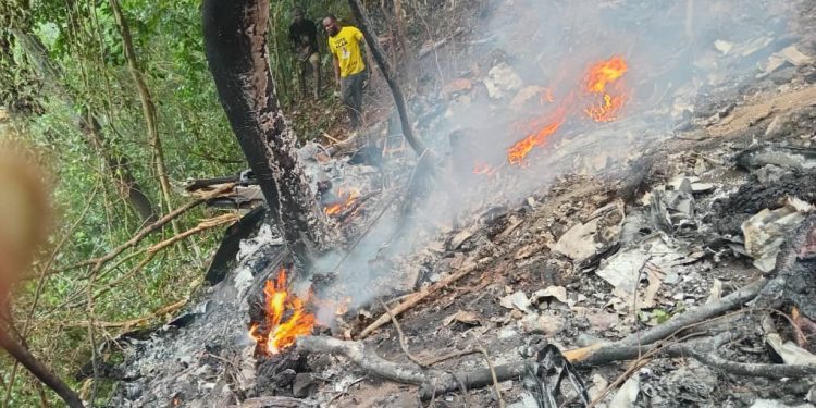 helicopter crash in ghana