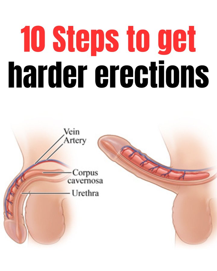 10 steps to get harder erections