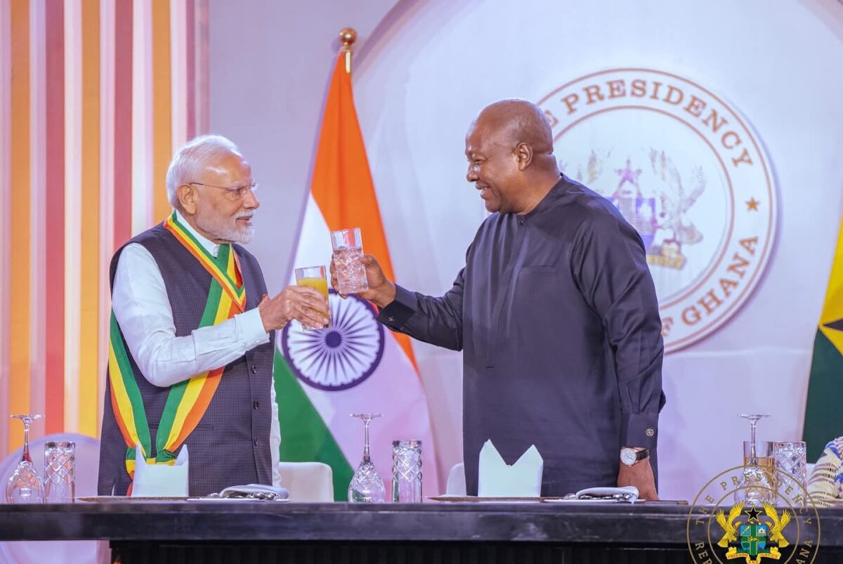 Indian Prime Minister Visit to Ghana