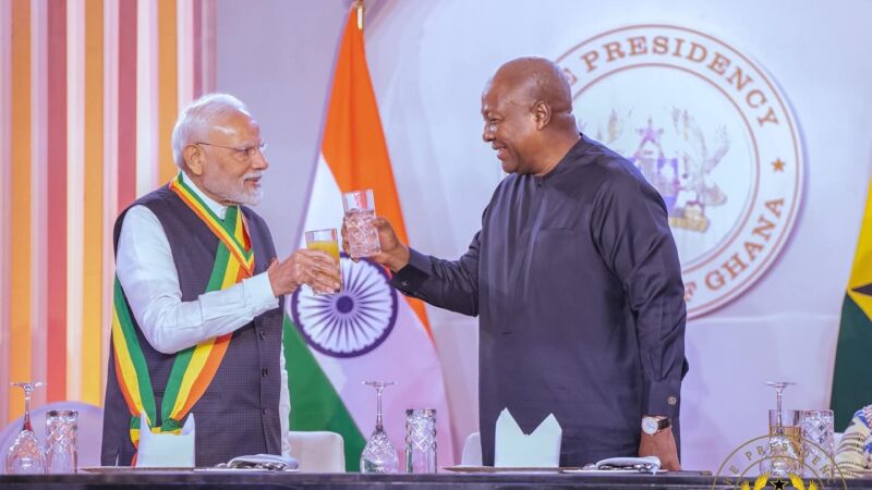 India’s Prime Minister Modi Visits Ghana, Major Agreements Reached