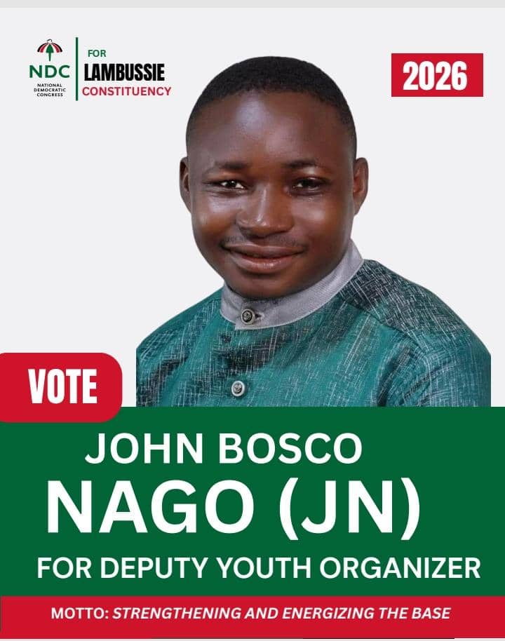 image of John Bosco Nago as Deputy Youth Organizer for NDC