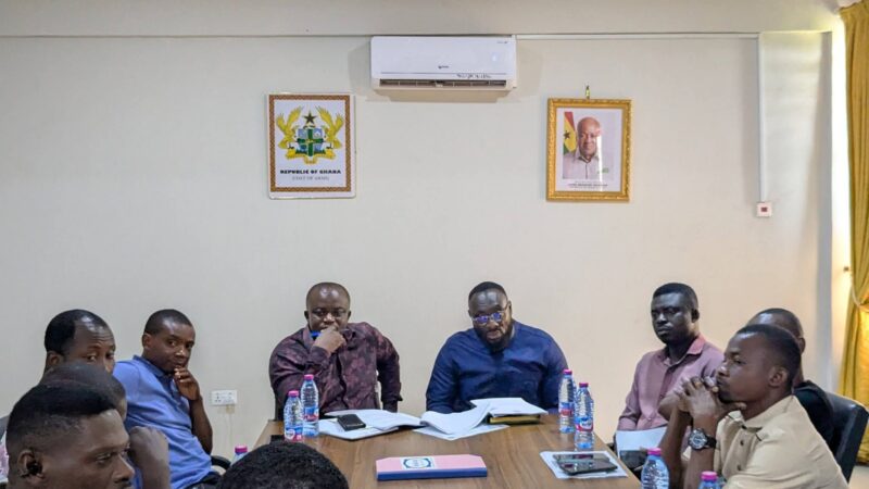 Kumawu DCE meet Entity Tender Committee