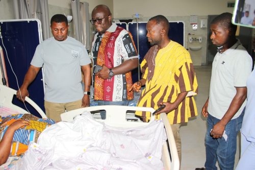 Kumawu MP visit accident victims
