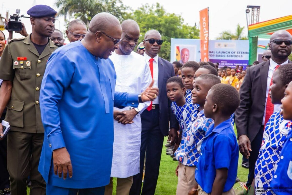 mahama launches STEMBox initiatives for basic schools picture