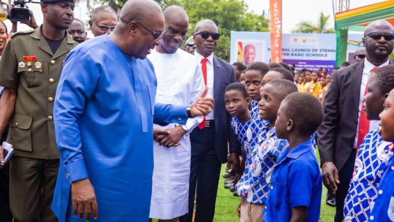 mahama launches STEMBox initiatives for basic schools picture
