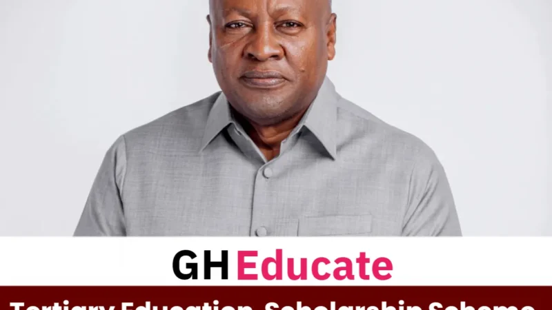 image of Mahama Tertiary Education Scholarship for Children of Cocoa Farmers