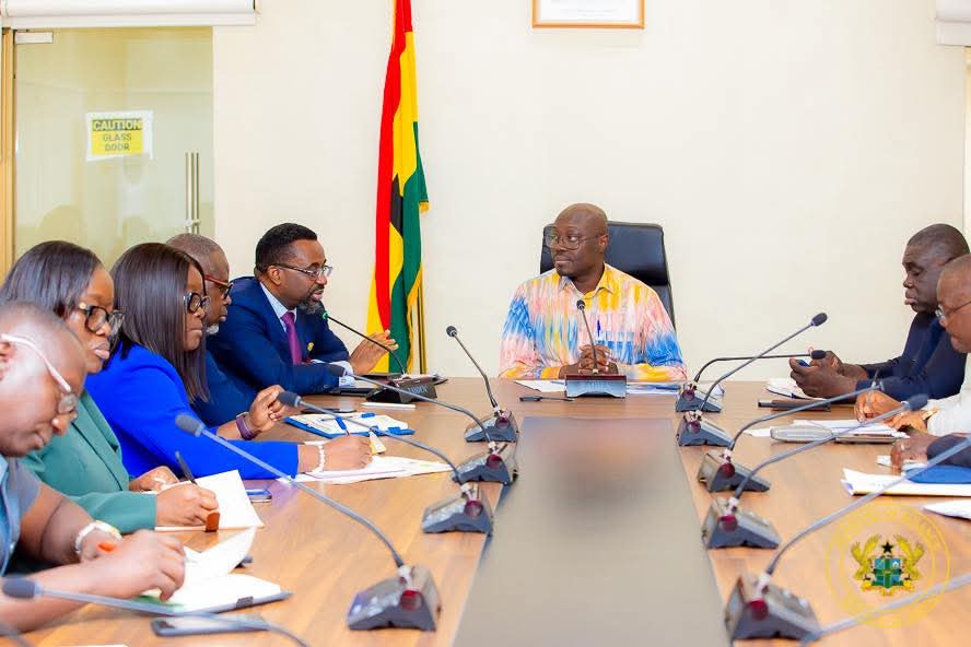 Cassiel Ato Forson Inaugurates three committees image