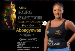 Miss Aboagyewaa Papa Nantwie Beauty Pageant
