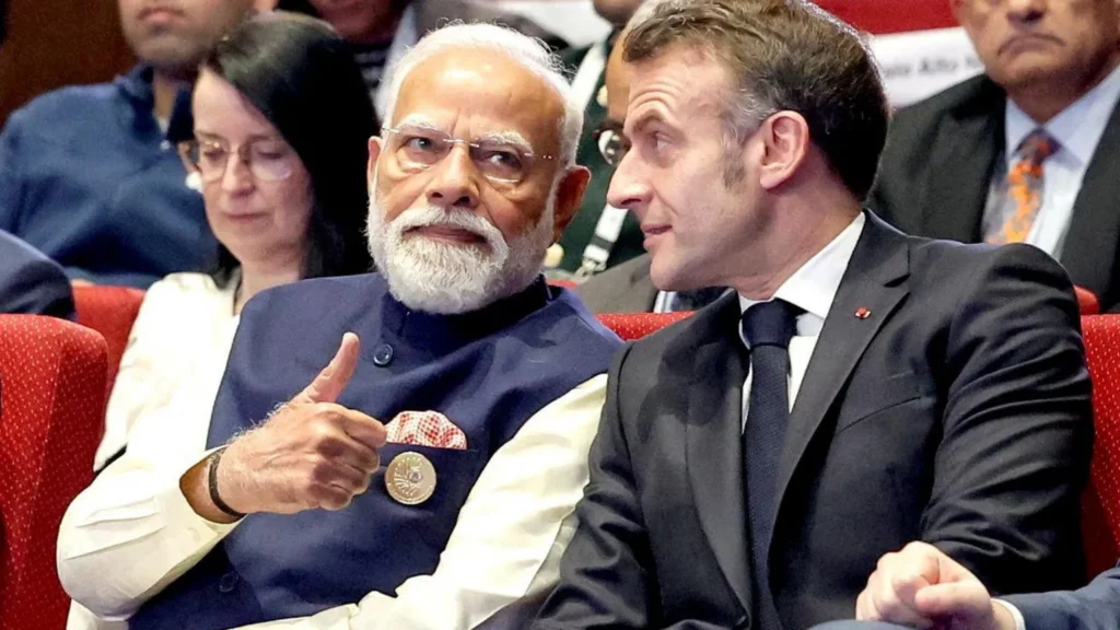 Modi and Macron are among many world leaders and tech executives speaking at India's AI Impact Summit
