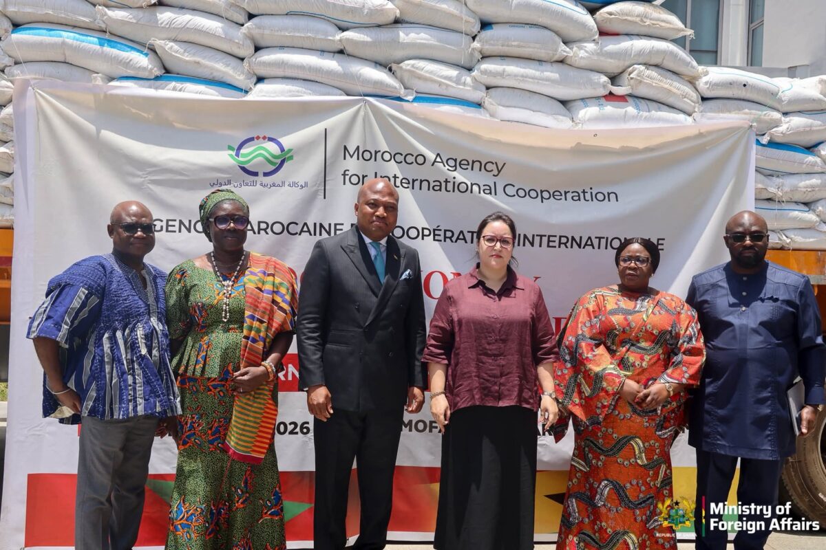 Morocco Donates Fertilizers to Ghana image