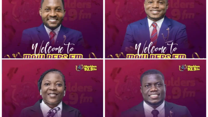 Moulders 92.9 FM Team of Journalists