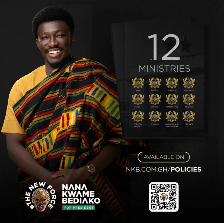 nana kwame bediako known as cheddar in ghanaian politics shares his 12 pillars of economic freedom