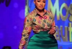 Ohemaa Sappama Angela, Bono East representative at Ghana’s Most Beautiful 2023, pictured amid reports of an alleged clothing theft incident in Kumasi.