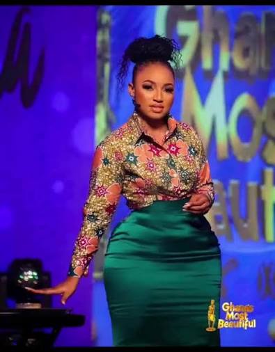 Ohemaa Sappama Angela, Bono East representative at Ghana’s Most Beautiful 2023, pictured amid reports of an alleged clothing theft incident in Kumasi.
