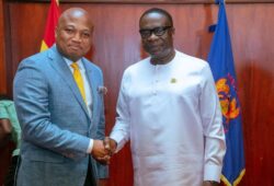 image of okudzeto ablakwa welcomes james gyakye quayson