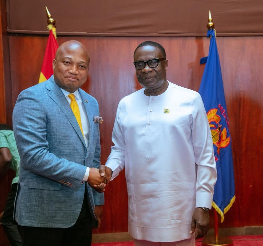 image of okudzeto ablakwa welcomes james gyakye quayson