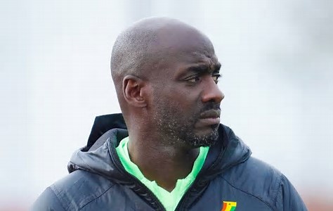 otto addo looking sad for being sacked by the ghana football association