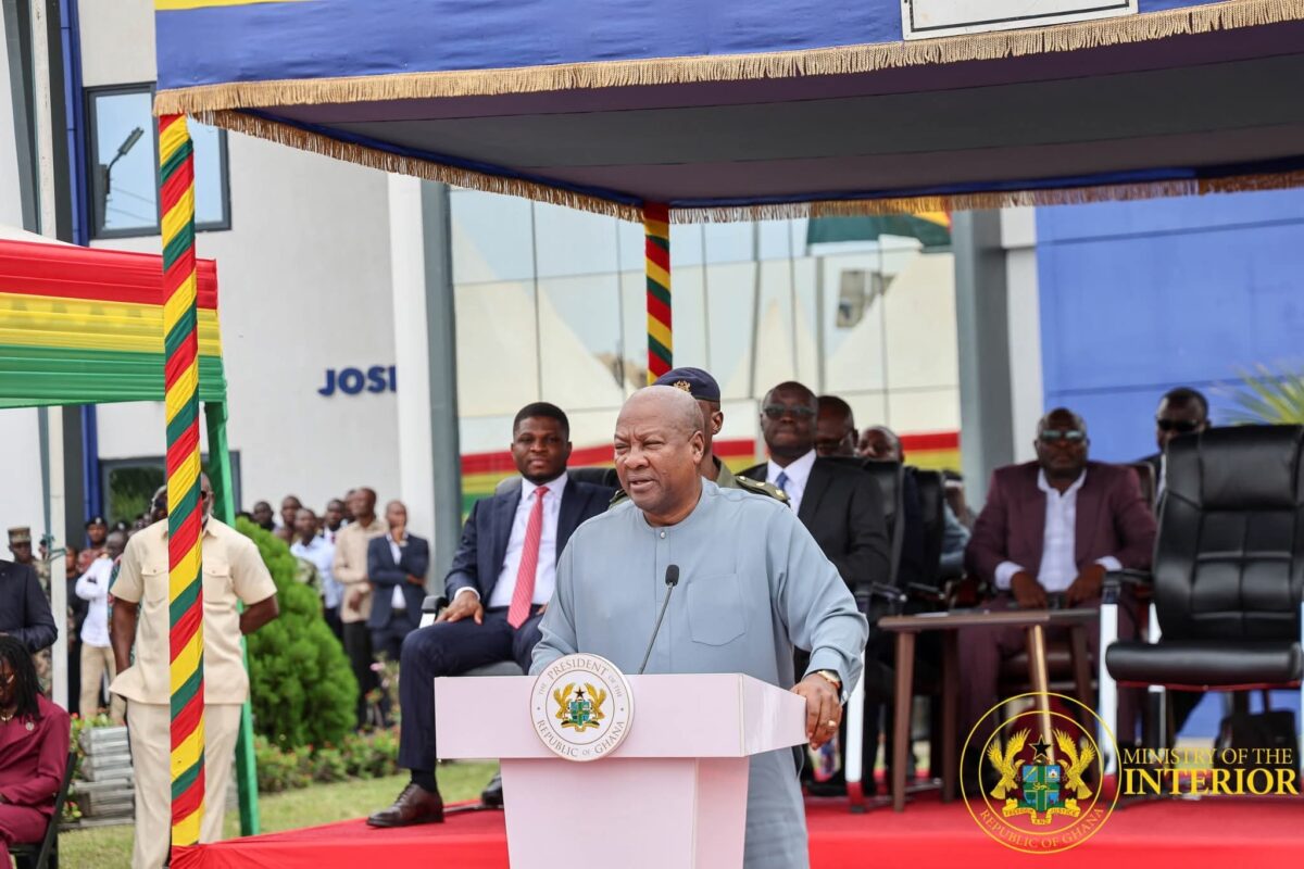 President Mahama Inaugurates Ghana Goldbod Taskforce image