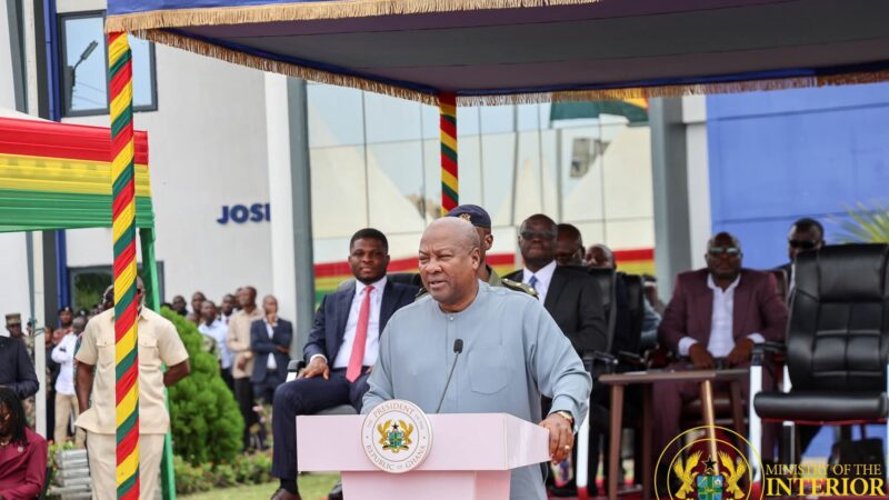 President Mahama Inaugurates the GoldBod Taskforce