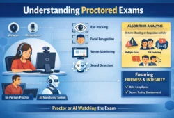 what is proctored exam image