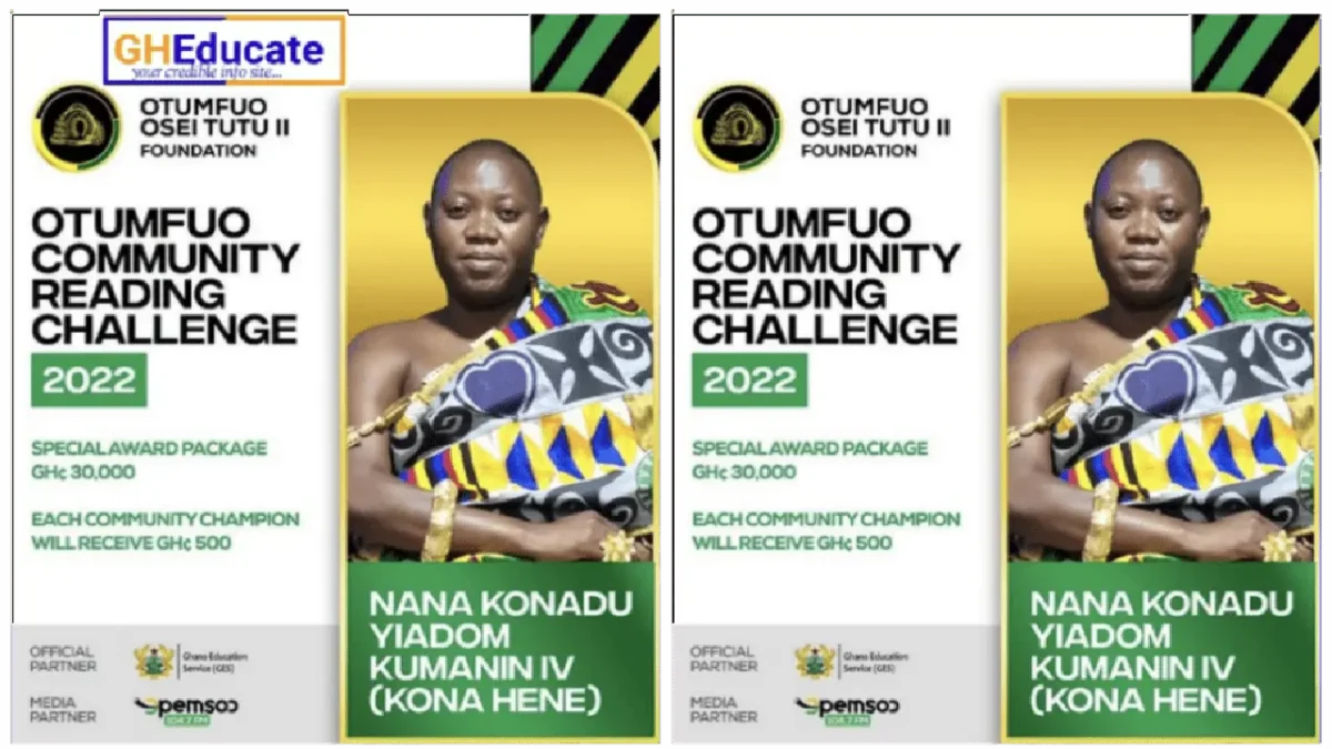 picture of stages in the Otumfuo Community Reading Challenge