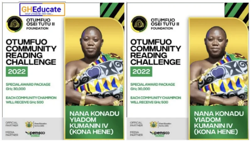 The Three Stages with their Awards in Otumfuo Community Reading Challenge
