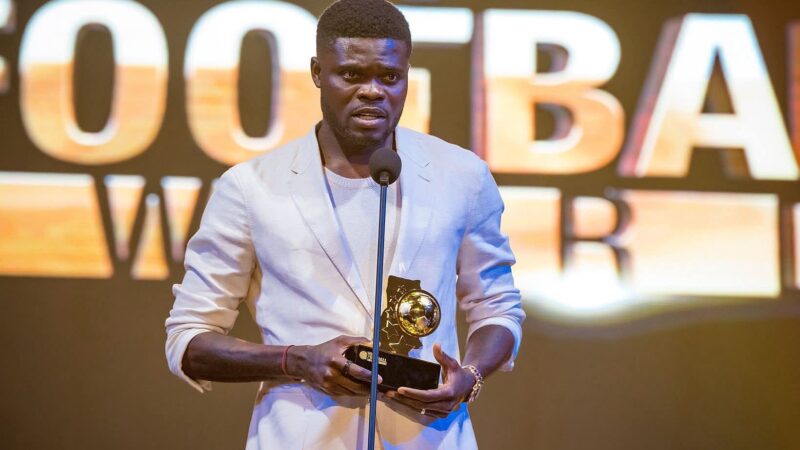 GFA Crowns Thomas Partey as the Footballer of the Year
