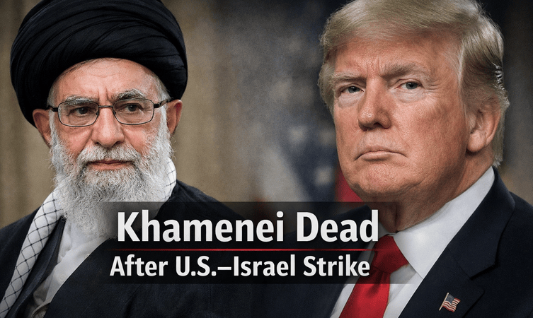Ayatollah Ali Khamenei Dead at 86, Trump Confirms After U.S.–Israel Strike
