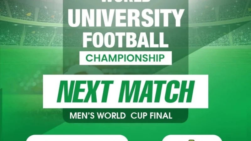 UDS Team Qualifies for Final in FISU Men’s World Cup