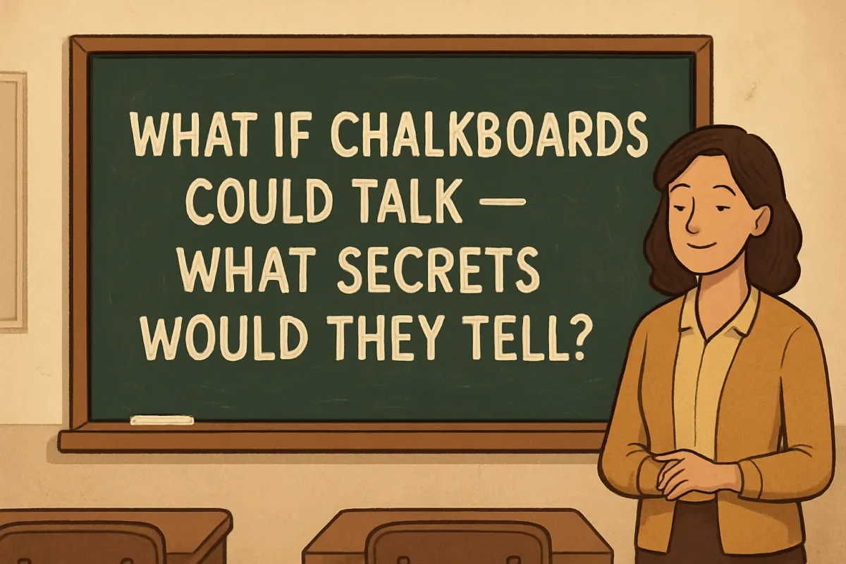 What if chalkboards could talk image